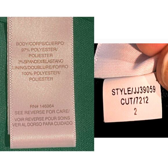 Julia Jordan plus size vintage inspired satin midi dress tie neck size 14 twee - Picture 12 of 13